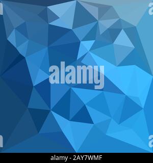 Cornflower Blue Abstract Low Polygon Background Stock Photo