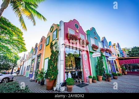 HOLAMBRA, BRAZIL - 22, SEPTEMBER, 2018: Dutch Boulevard, Sao Paulo, Brazil. Stock Photo