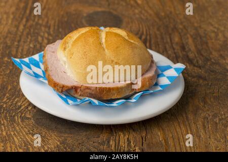 a-typical-bavarian-snack-the-leberk-ssemmel-stock-photo-alamy