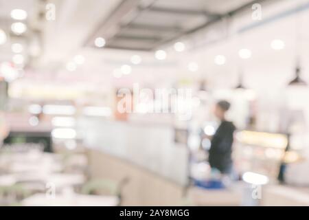 Abstract blur department store with shopping mall interior for background.abstract blur in supermarket for background.Abstract b Stock Photo