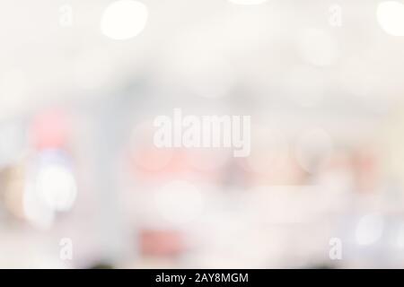 Abstract blur department store with shopping mall interior for background.abstract blur in supermarket for background.Abstract b Stock Photo