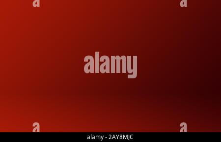Studio Background Concept - Dark red gradient studio room wall halloween background. Stock Photo