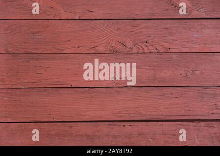 Background of red wooden planks Stock Photo