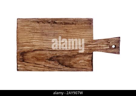 Old cutting board Stock Photo