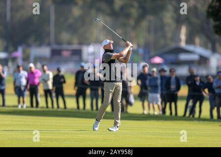 Steve Stricker hits from the third fairway during the final round of ...