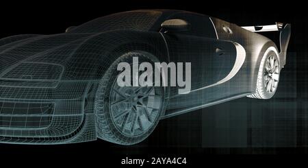 Car Information Stock Photo