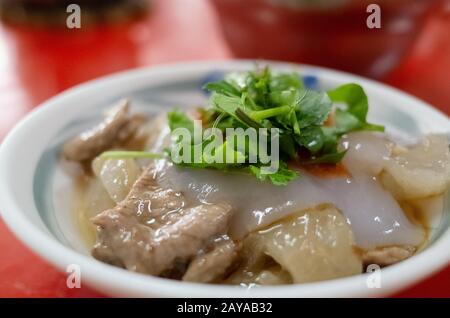 Taiwanese Meatballs snacks Stock Photo