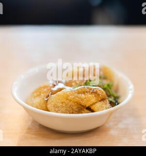 Taiwanese Meatballs snacks Stock Photo