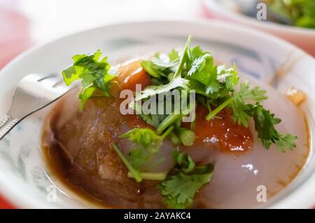 Taiwanese Meatballs snacks Stock Photo