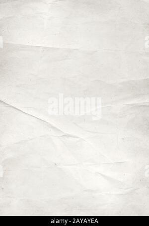 Old crumpled paper texture background Stock Photo