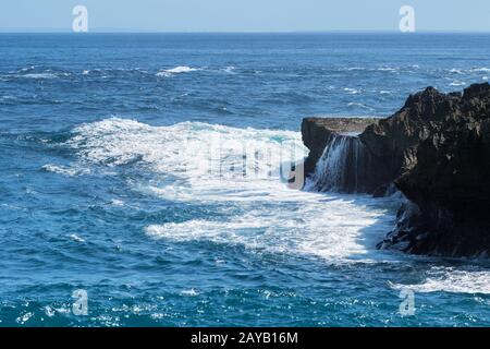 beautiful seascape in bali Stock Photo