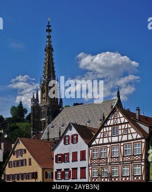 Church of Our Lady in Esslingen, Germany Stock Photo