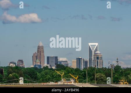 scenes from charlotte north carolina airport Stock Photo