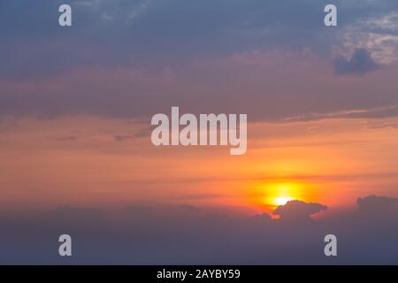 sunset sky background Stock Photo
