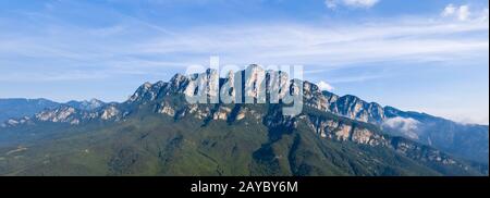 mount lushan landscape of wulao peak Stock Photo