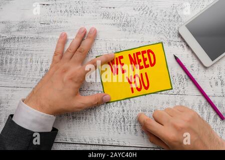 Handwriting text writing We Are Hiring. Conceptual photo recently you ...