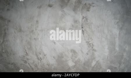 Empty cement floor and concrete wall Stock Photo