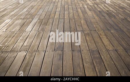 texture of wooden boards floor Stock Photo