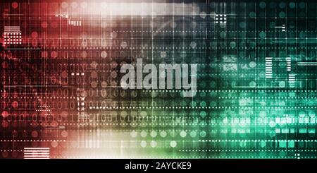 Grunge Technology Stock Photo