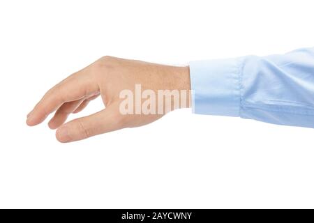 Taking hand Stock Photo