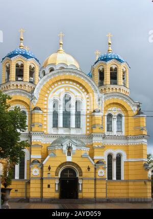 St Volodymyr's Cathedral, Kiev, Ukraine Stock Photo