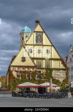 Old Town Hall, Weiden in der Oberpfalz, Germany Stock Photo