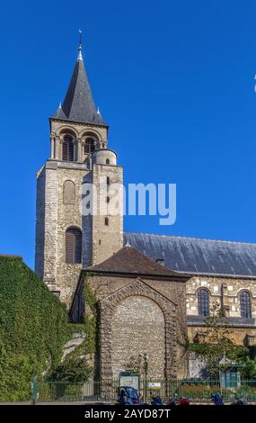 Abbey of Saint-Germain-des-Pres, Paris Stock Photo