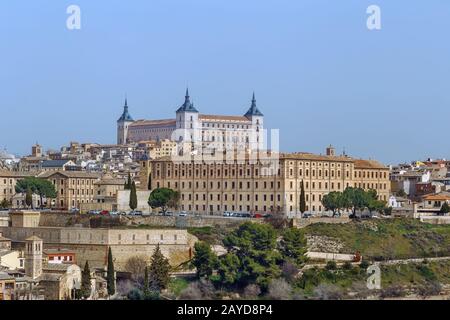 Alcazar of Toledo, Spain Stock Photo
