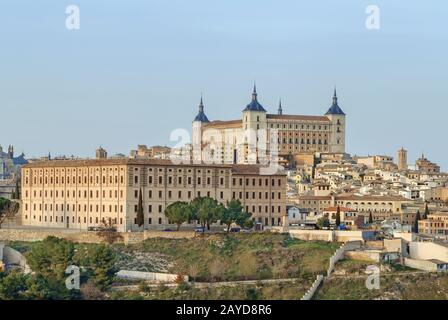 Alcazar of Toledo, Spain Stock Photo
