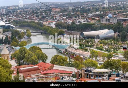 View of Tbilisi, Georgia Stock Photo