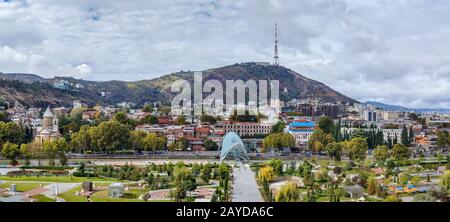 View of Tbilisi, Georgia Stock Photo