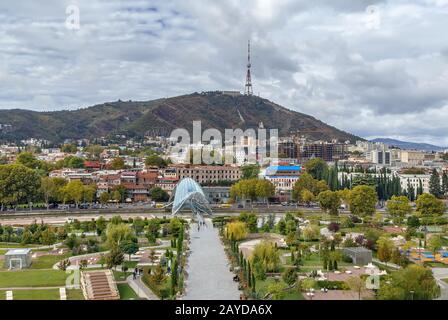 View of Tbilisi, Georgia Stock Photo