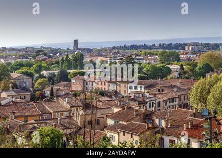 View of Carcassonne city, France Stock Photo