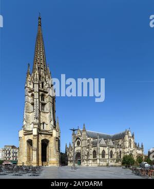 Basilica of St. Michael, Bordeaux Stock Photo