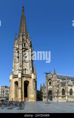 Basilica of St. Michael, Bordeaux Stock Photo