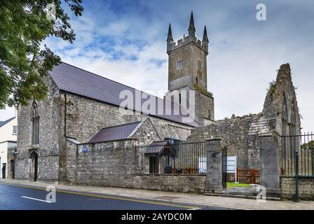 Ennis Friary, Ennis, Ireland Stock Photo