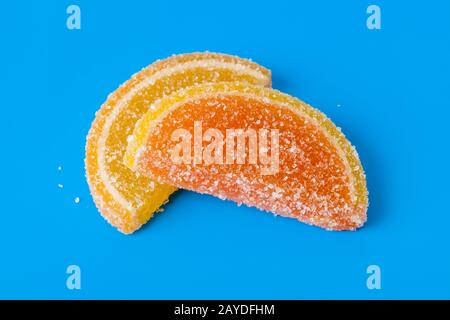 Sweet fruit lemon marmalade Stock Photo