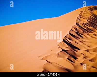sand dune in Namibia desert Stock Photo
