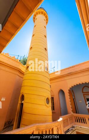Sucre Bolivia castle of Glorieta access to the tower Stock Photo