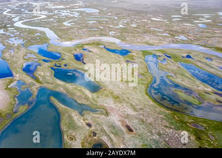 water sources conservation region and plateau wetlands Stock Photo