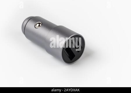 car charger, usb multi-function cigarette lighter conversion plug Stock Photo