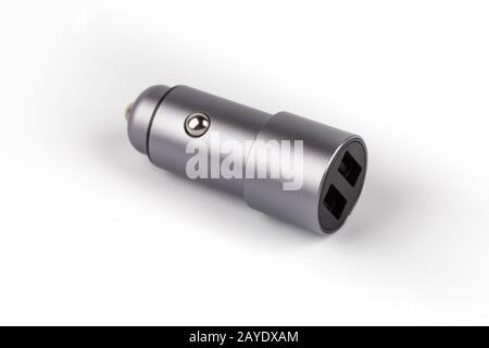 car charger, usb multi-function cigarette lighter conversion plug Stock Photo