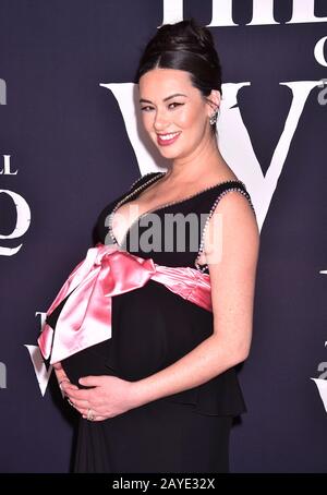 HOLLYWOOD, CA - FEBRUARY 13: Cara Gee attends the Premiere of 20th Century Studios' 'The Call of the Wild' at El Capitan Theatre on February 13, 2020 in Los Angeles, California. Stock Photo