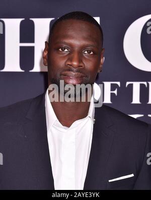 HOLLYWOOD, CA - FEBRUARY 13: Omar Sy attends the Premiere of 20th Century Studios' 'The Call of the Wild' at El Capitan Theatre on February 13, 2020 in Los Angeles, California. Stock Photo