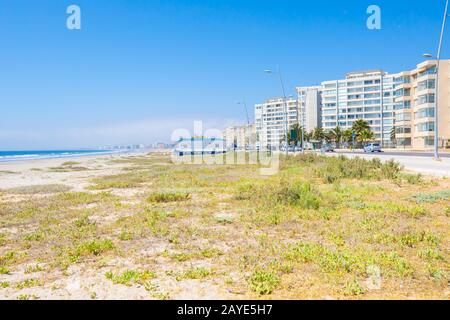 Chile La Serena town view from the beach Stock Photo