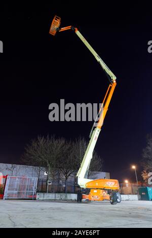 JLG 1250 AJP Ultra Boom work platform, for working at heights Stock Photo