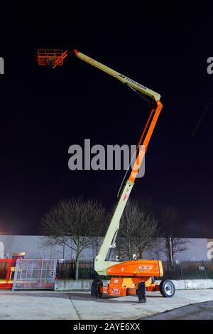 JLG 1250 AJP Ultra Boom work platform, for working at heights Stock Photo