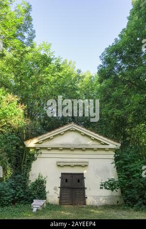 Mausoleum Petitjean, Werneuchen, Brandenburg, Germany Stock Photo