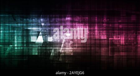 Global Network Stock Photo