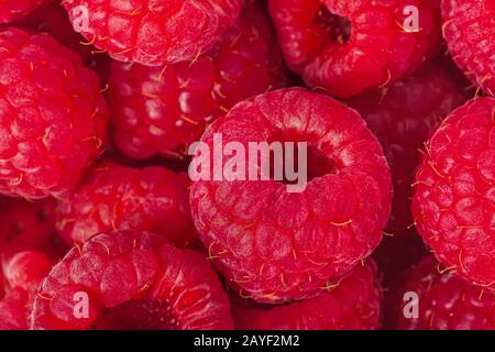 Raspberry background Stock Photo